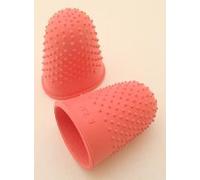 Show Tech Rubber finger stalls, pink