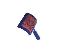 Show Tech Tuff On Tangles Slicker Long Pen Brush - Professional Tool for Grooming | Suitable for Long-Haired Pets | Ergonomic Design | Improves Health & Appearance