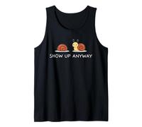 Show Up Anyway Growth Mindset Motivational Mindfulness Tank Top