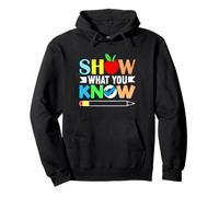 Show What You Know Motivational Learning & Confidence Gift Pullover Hoodie