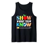 Show What You Know Motivational Learning & Confidence Gift Tank Top