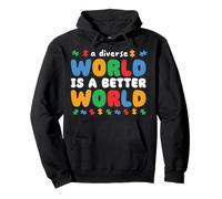 Show Your Solidarity With The Autism Awareness Puzzle Pullover Hoodie