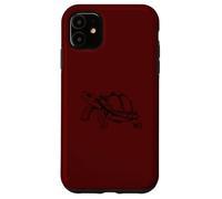 Show Your True Love for the Gentle Sulcata Tortoise Case for iPhone 11