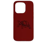 Show Your True Love for the Gentle Sulcata Tortoise Case for iPhone 15 Pro