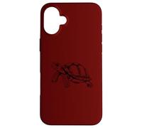 Show Your True Love for the Gentle Sulcata Tortoise Case for iPhone 16 Plus