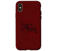 Show Your True Love for the Gentle Sulcata Tortoise Case for iPhone X/XS