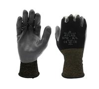 SHOWA 12 Pack Atlas 370 Black Work Gloves XL