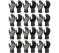 Showa 12 Pack - Atlas 370BLK Nitrile Tough Gloves - Medium