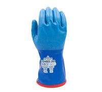 SHOWA 282 Temres Waterproof Thermal Work Gloves | Waterproof/Breathable TEMRES Technology, Oil Resistant Rough Textured Coating, Acrylic Insulation