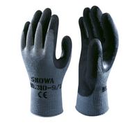 Showa 310 Builders Safety Work Gloves With Textured Grip In Black - Size 9 - L