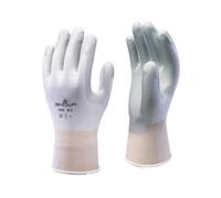 Showa 370 Glove 2 Pairs Assembly Grip Glove Nitrile Palm Coated Lightweight