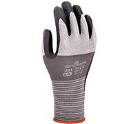 SHOWA 381 Nitrile Coated Work Glove, Grey, L
