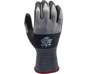 SHOWA 381 Nitrile Coated Work Glove, Grey, L