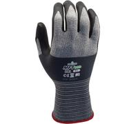 SHOWA 381 Nitrile Coated Work Glove, Grey, XXL