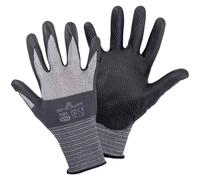 Showa 4704XL Work Gloves: Nitrile Size 9 XL Spandex EN 388 CAT II 4704 XL