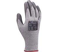 SHOWA 546 Cut-Resistant Polyurethane Coated Work Glove Reinforced with HPPE, 1.3mm thick, Grey, XL