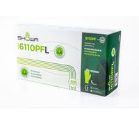 Showa 6110PF Powder-Free Latex-Free Biodegradable Nitrile Gloves (100PCS)