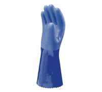 Showa Blue Pvc Gauntlets, Medium