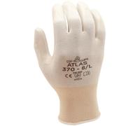 Showa Gloves - 370 5410306 NBR, Nitrile EC 2-White, Size 6 S