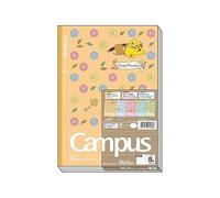 Showa Note 414729002 Pokemon Campus Notebook, Dotted Rule, B Rule, Pack of 5