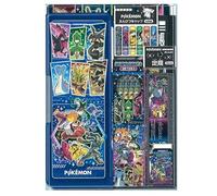 Showa Note 950729M10 Pokemon Stationery Set, Gift Set, 7-Piece Set