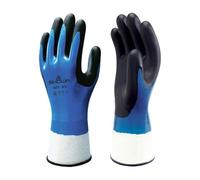 Showa Winter lined Heavy Duty Double Coated Thermal Waterproof Work Gloves Oil
