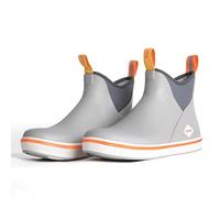 Showave Men's Deck Boots Waterproof Ankle Rain Boots High Performance Sports Sailing Booties Non-Slip Wellington Boots Outdoor, gray, 9.5 UK