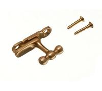 Showcase Catch Latch Solid Polished Brass + Screws