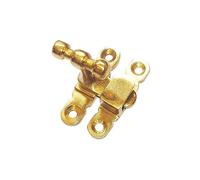 Showcase Cupboard Cabinet Door Solid Catch Fastener 50mm - Polished Brass
