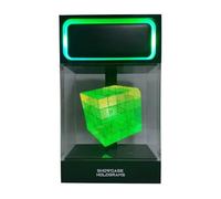Showcase Holograms - Hologram Wireless Speaker | Hologram Display with 10W Stereo Speaker | Add Dancing Holograms to Your Music | Customizable via Free App | Rechargeable & Portable