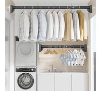 Shower ain Rod Easy Inllat No Drill Rod for Bathroom Kitchen & More Rustproof Space-Saving