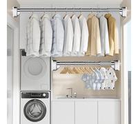 Shower ain Rod - Strong Easy to Inll No Drill Required Perfect for Bathroom Kitchen and More - Space-Saving Solut