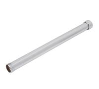 Shower Arm Extension, Shower Extension Tube 25mm Diameter Round Shower Pipe Shower Extension Tube Bathroom Shower Accessory for 3/4" Screw Thread