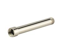 Shower Arm Extension, Shower Head Extender Water Outlet Lowers Existing Shower Head, Brushed Nickel Finish Made of Solid Metal by Purelux