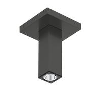Shower Arm Hansgrohe E 10 cm ceiling 80x123x80mm Brushed Black Chrome 24338340
