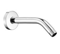 Shower Arm with Flange, Nuodan 8 Inches Wall Mount Replacement Shower Head Arm For Fixed Shower Head and Handheld Showerhead, Chrome
