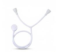 Shower Attachment for Bath Taps - Universal Push-on Tap Shower Head with 200cm Flexible Hose, Easy-Fit Bathroom Accessory for Pet Washing, Hair Rinsing & Cleaning (White)