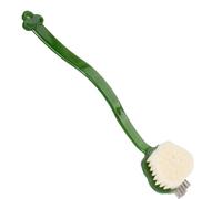 Shower Back Scrubber - 150g Long Handle Bath Brush for Exfoliation, Three-Sided Rich Foam Design with Comfortable Grip, Shower Tool for Bathroom Travel, Gym Dorm Apartment, Easy Storage Hanging Hole