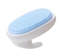 Shower Back Scrubber Built-in Soap Reservoir Anti Slip Silicone Bath