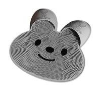 Shower Base and Back Scrubber - Bath Scrubber Mat, Massage Cushion Brush | Silicone Foot Massager Mat, Scrubber Cushion for Body Arm Relaxation, Non Slip Bath Mat for Shower Re