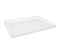 Shower Base Tray with Dots White ABS Bath Receptor Bathroom Multi Sizes vidaXL