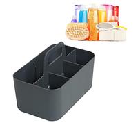 Shower Basket with Compartments | Bathroom Storage Organiser Caddy Tote with Handle for Dorm and Bathroom - Storage Basket, Shower Tray, Organiser for Bathroom, Kitchen