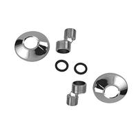 Elbow 16mm - 1/2 Wall Plated Female - Compression Fit Wärmer System PSW TRADE SUPPLIERS LTD (1)