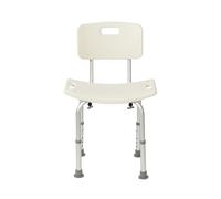 Shower Bench Chair with Backrest Disability Aid for Handicap Disabled Seniors & Elderly Spa Bath Organizer Bathroom Seat for Indoor Outdoor Medical Chair Non-Slip Tub Safety (Chair with Backrest)