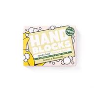 Hand Blocks: Lemon & Rosemary - Cold Processed Natural Soap Bars - Plastic, Palm, SLS, SLES & Paraben Free