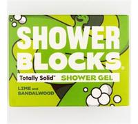 Shower Blocks Shower Blocks Solid Shower Gel in Lime & Sandalwood 100g