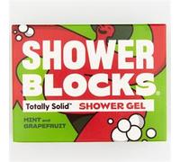 Shower Blocks - Mint & Grapefruit Solid Shower Gel | Plastic, Cruelty and Paraben Free | Vegan | Moisturising Body Soap For The shower
