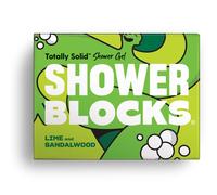 Shower Blocks Solid Shower Gel - Lime & Sandalwood - 100g