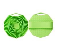 Shower Body Scrubber - Bath Wash for Body | Bodyy Scrubber Exfoliator Scrub Brush, 2 Pieces Silicone Loofah Massage Brush Bathroom Accessories Cleaner for Men Women