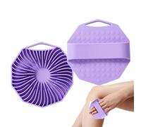 Shower Body Scrubber | Body Scrubber Exfoliator Scrub Brush | Silicone Loofah Massager Cleaning Brush, Bathroom Accessories Cleansing Supplies for Men Women